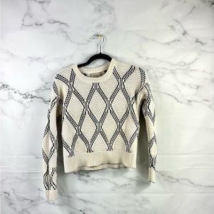 BANANA REPUBLIC 100% Cotton Thick Knit Sweater